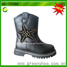 Kids Hot Sale Lace-up Fashion Girl Boots